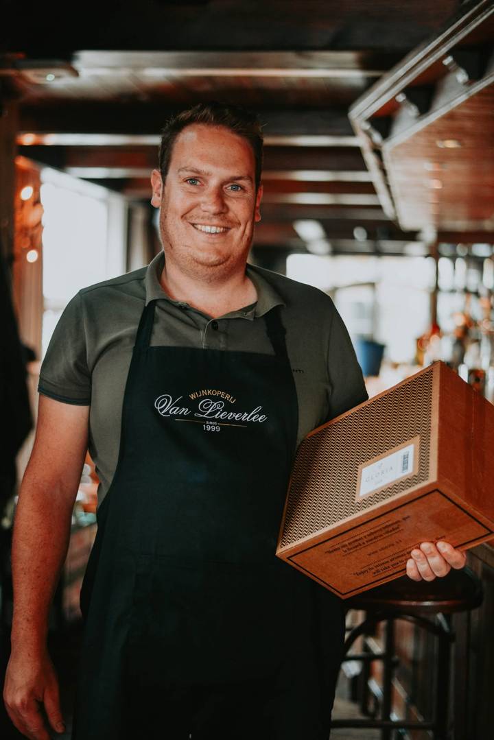 Jaap from Wijnkoperij Van Lieverlee at Taverne Paulus